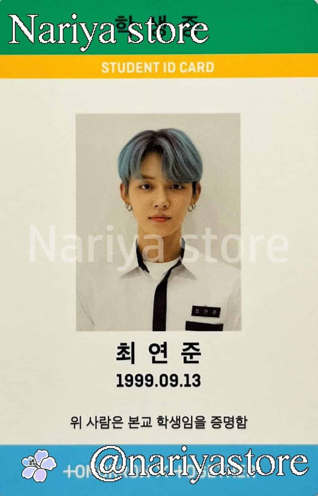 Yeonjun - Magic student ID card Sanctuary Nariya Store